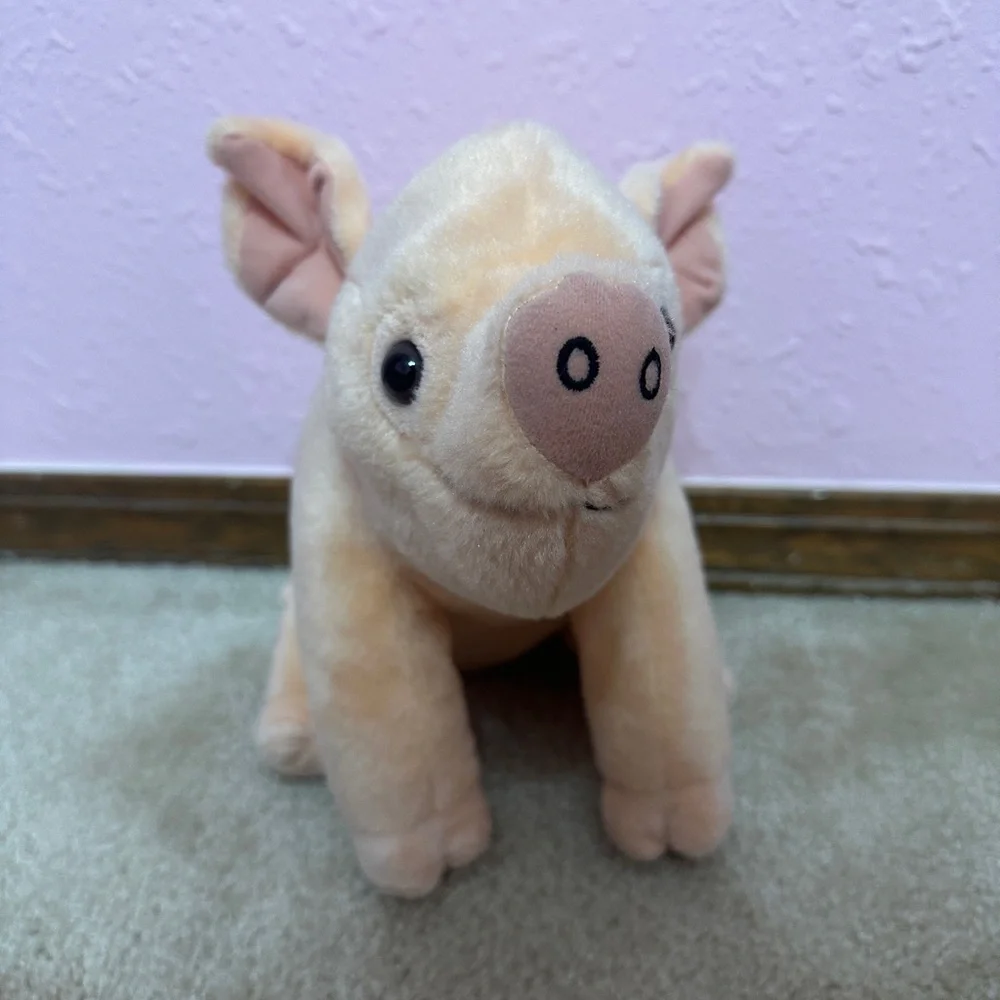 Wild Republic Stuffed Baby Pig 12” Plush Stuffed Animal